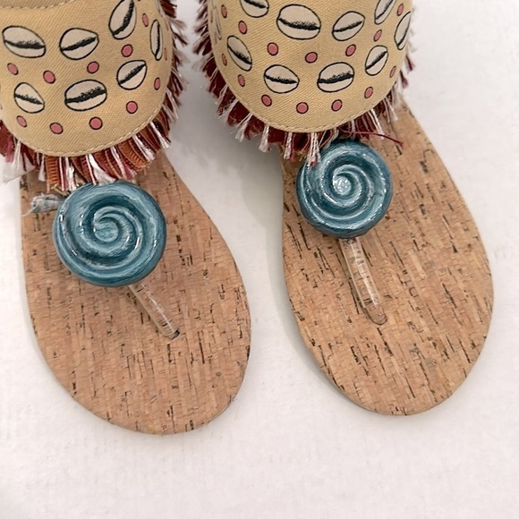 Disney Store Moana Sandals Dress Up Costume Kid's Size 11/12 zip back worn once - Picture 2 of 10